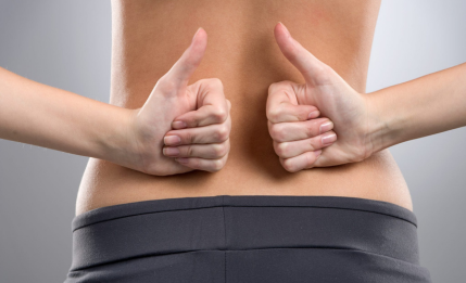 L'auto-massage soulage les tensions lombaires